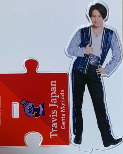 中古】 トラジャ 2019 ジャニーズ IsLAND Store ・【アクリルスタンド】・松田元太・Travis Japan 会場販売グッズ アクスタ