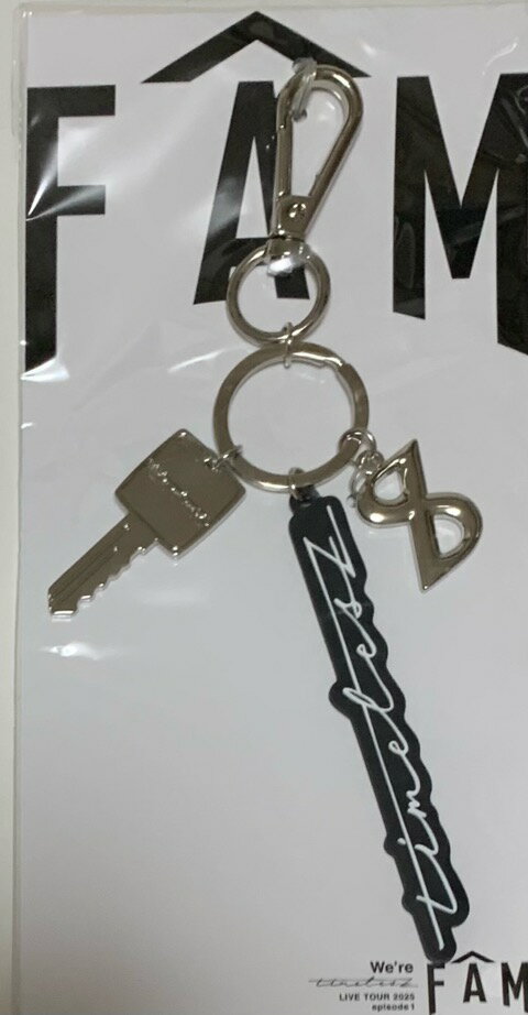 【キーリンク】 Timelesz タイムレス 【キーリンク】 We're timelesz LIVE TOUR 2025 episode 1 ～FAM～ コンサート会場販売グッズ セクゾ sexyzone