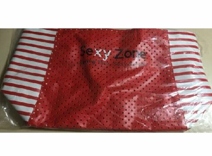 【中古】 SEXY ZONE (セクゾ) 【トートバッグ】 Sexy Second Tour コンサート会場販売グッズ 他取扱品(ライブ cd dvd ブルーレイ 初回盤 通常盤 限定品etc)