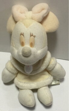 【中古】　Disney (ディズニー）・【ぬいぐるみバッジ】・♡　ミニーマウス　♡　・ディズニーランド