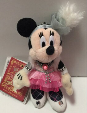 　Disney (ディズニー）・【ぬいぐるみバッジ】・♡　ミニーマウス　♡　・ディズニーランド