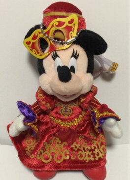 【中古】　Disney (ディズニー）・【ぬいぐるみバッジ】・♡　ミニーマウス　♡　・ディズニーランド