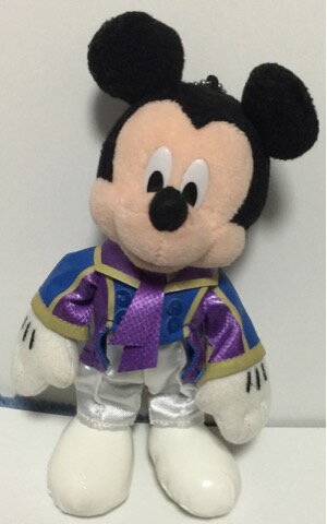 【中古】 Disney (ディズニー）・【ぬいぐるみバッジ】・♡ ミッキーマウス ♡ ・ディズニーランド