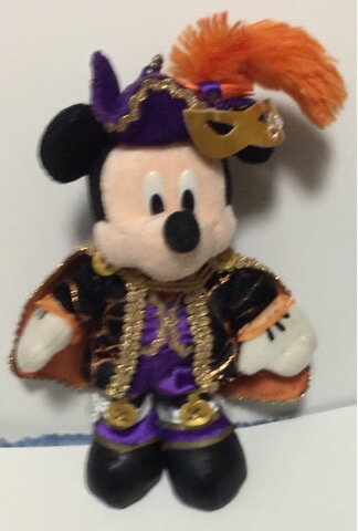 【中古】 Disney (ディズニー）・【ぬいぐるみバッジ】・♡ ミッキーマウス ♡ ・ディズニーランド