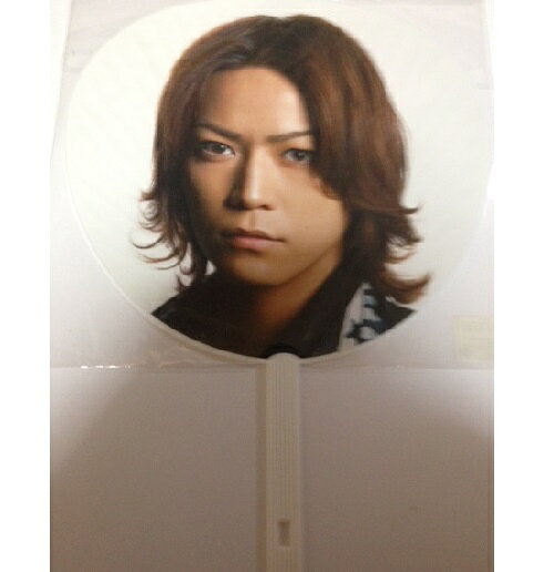 　KAT-TUN・【公式うちわ】☆　亀梨和也・2012　Chain Tour　☆コンサート会場販売グッズ