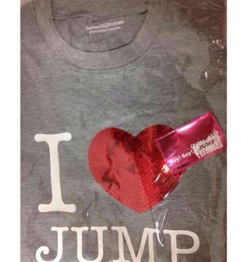 【中古】Hey!Say!JUMP ・・「Hey! Say! 2010 TEN JUMP」・・Tシャツ 　☆