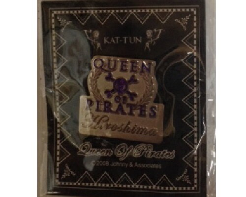 KAT-TUN・【バッジ】・・Queen Of Pirates Tour・・Hiroshima コンサート会場販売グッズ