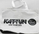 【中古】KAT-TUN・【トートバッグ】 白 Chain tour コンサート会場販売グッズ