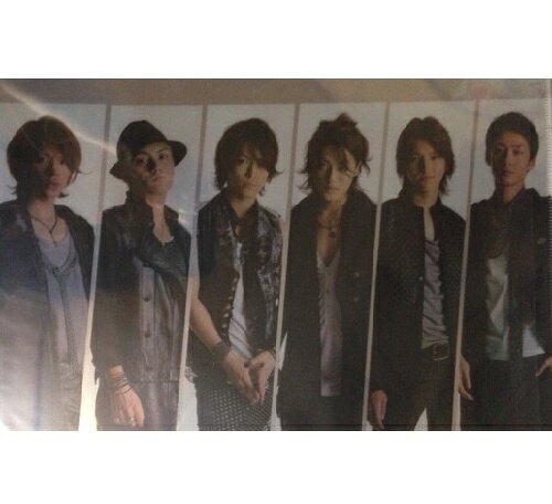 KAT-TUN 【クリアファイル】・ 集合☆・・ 2009 「Break the Records 東京ドーム10days・京セラドーム大阪3days☆コンサート会場販売・