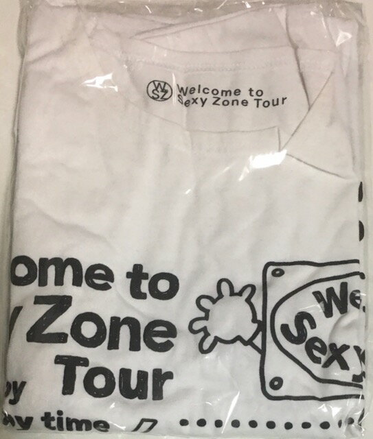 新品】　SEXY ZONE・【Tシャツ】・・☆　2016　Welcome to Sexy Zone Tour ・・コンサート会場販売グッズ