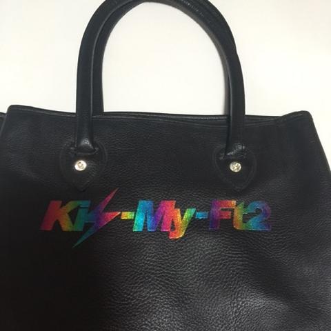 【中古】Kis-My-FT2 (キスマイ）・・【トートバッグ】・　　2011 Everybody Go TOUR　コンサート会場販売グッズ