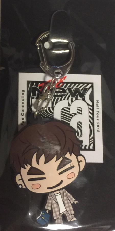 【新品】GOT7（ガットセブン）・・【ラバーキーホルダー】・JB (ジェイビー）・Japan Fan Connecting Hall Tour 2018 THE New Era. ・広島　HBGホール・最新コンサート会場販売・・のサムネイル