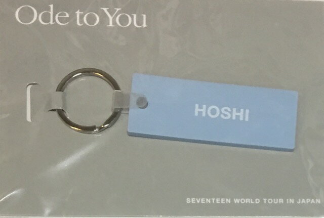 【新品】 SEVENTEEN （セブチ） 2019 【キーリング KEY RING】 HOSHI (ホシ) SEVENTEEN WORLD TOUR ODE TO YOU IN JAPAN 最新コンサート会場販売