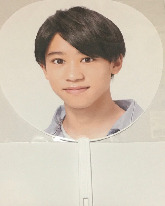 【新品】 Lil かんさい 2020 関西ジャニーズJr.(関ジュ) 【公式うちわ】 當間琉巧 (とまるうく)（チビ5）Lil関西・関ジュ 夢の関西アイランド2020 in 京セラドーム大阪～遊びにおいでや コンサート会場販売グッズ リル関西 リトカン