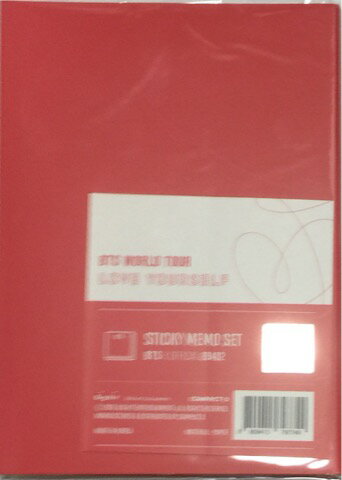 【新品】 BTS (防弾少年団） 2018・・【メモセット】・・WORLD TOUR 'LOVE YOURSELF' JAPAN EDITION ・京セラドーム・バンタン・最新コンサート会場販売・・