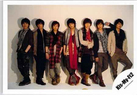 Kis-My-FT2 (キスマイ) ・【公式写真】・集合.・：ジャニショ販売 ♡ (su)