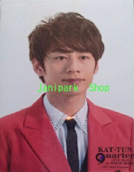 【新品】 KAT-TUN・【公式写真セット】☆ 中丸雄一・2015 quater Tokyo Dome 限定 ☆コンサート会場販売グッズ
