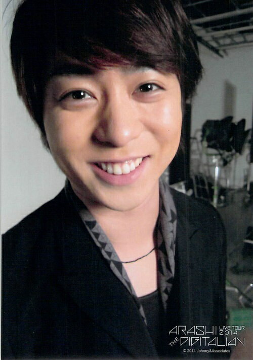 　【中古】　嵐 （ARASHI)・ 【公式写真】・櫻井翔・ 2014 Digitarian　Tour　　&#9825;