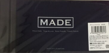 【新品】 2019 ジャニーズ IsLAND Store ・【チケットファイル】・集合・・MADE・・会場販売・・