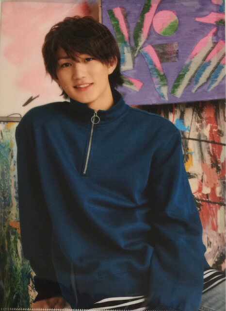 【新品】 2019 ジャニーズ IsLAND Store B&ZAI バンザイ ・【クリアファイル】・橋本涼・・HiHi Jets・・会場販売・・