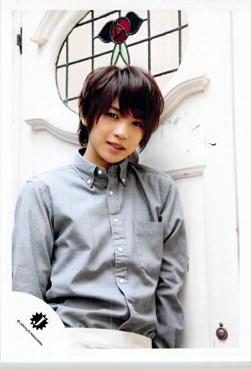 岩橋玄樹 (キンプリ） ・【公式写真】・ジャニーズJr.時代 Jロゴ・ジャニショ販売 （I)