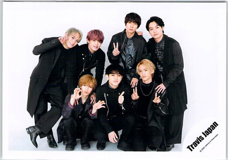 Travis Japan (トラジャ）　【公式写真】集合　（しゅうごう）　ジャニショ・　フォト
