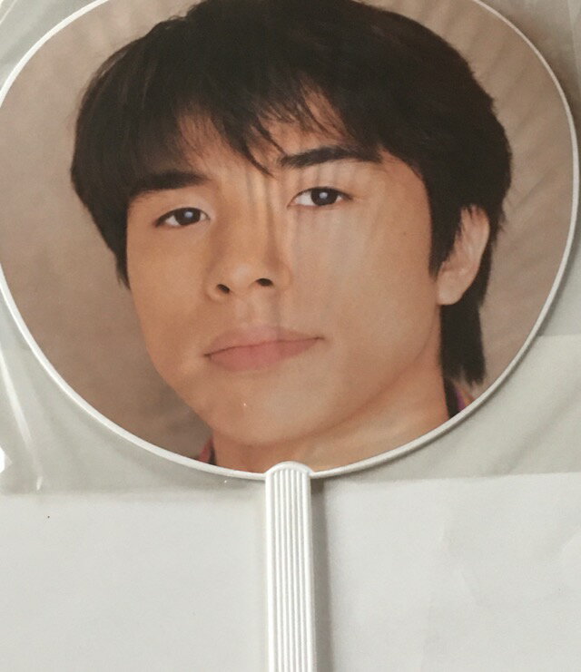 【中古】 V6・【公式うちわ】・井ノ原快彦・ Volume6 Summer 2001・・コンサート会場販売グッズ