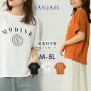 メール便対応 大きいサイズ レディース ゆるTシャツ ロゴプリント 5分袖 Uネック 切り替え トップス M/LL/3L/4L/5L ゆったりサイズ ぽっちゃり女子 プラスサイズ