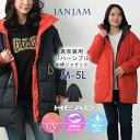 大きいサイズ レディース 中綿ジャケット リバーシブル 長袖 UVカット 撥水加工 HEAD スポーツウェア アウター M/LL/3L/4L/5L ゆったりサイ...