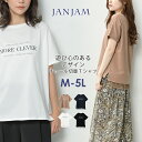 メール便対応 大きいサイズ レディース ロゴTシャツ 半袖 チュール切替 ラウンドヘム スリット トップス M/LL/3L/4L/5L ゆったりサイズ ぽっちゃり女子 プラスサイズ