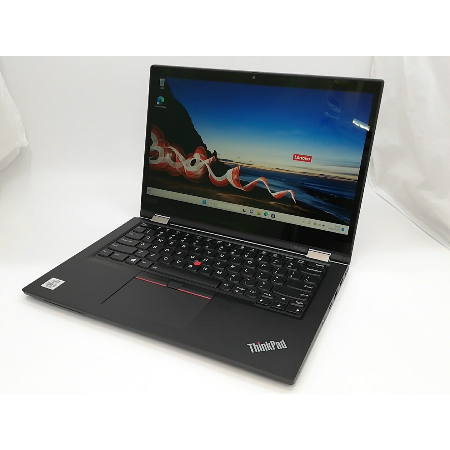 【中古】Lenovo ThinkPad L13 Yoga 20R5A000US ブラック【ECセンター】保証期間1ヶ月【ランクB】