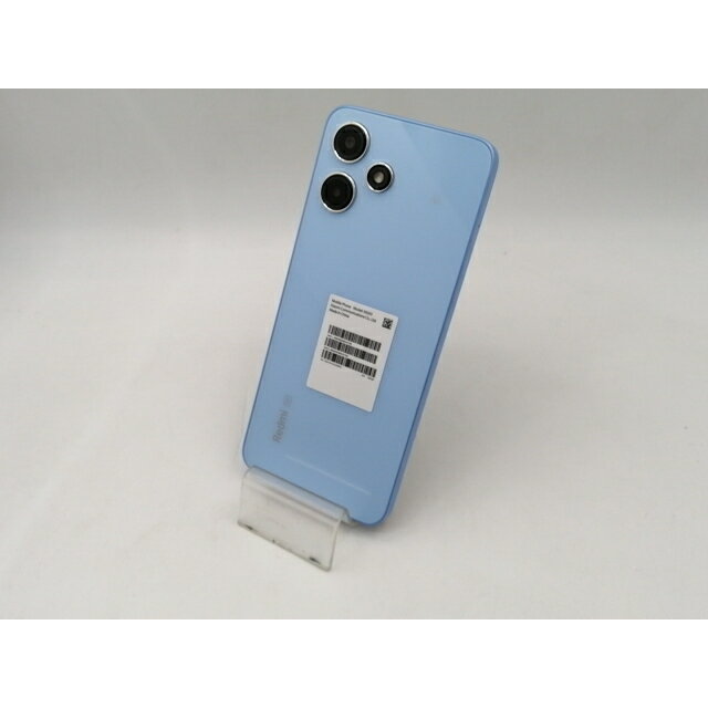 【中古】Xiaomi au 【SIMフリー】 Redmi 12 5G 4GB 128GB スカイブルー XIG03【OSU301】保証期間1ヶ月【ランクA】
