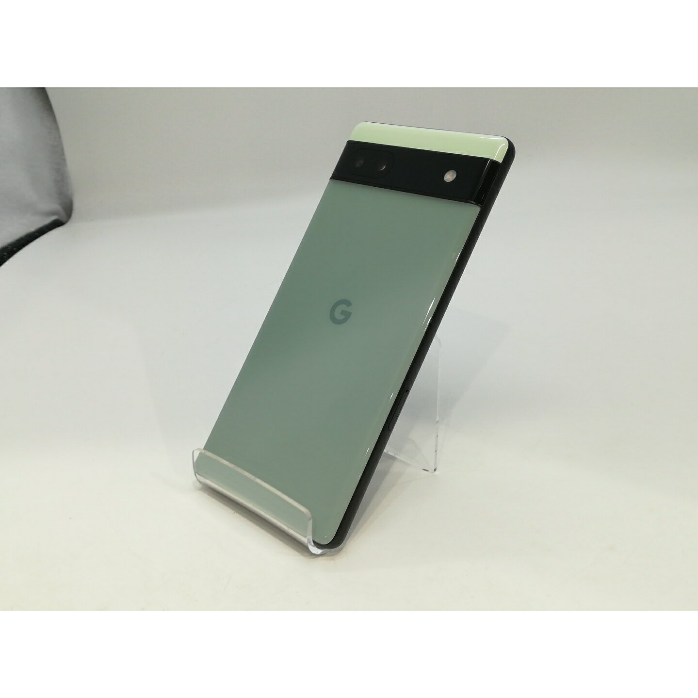 【中古】Google SoftBank 【SIMフリー】 Pixel 6a セージ 6GB 128GB GB17L【OSU301】保証期間1ヶ月【ランクB】
