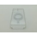 【中古】Apple MagSafe対応iPhone 15 Plusクリアケース MT213FE/A【OSU301】保証期間1週間