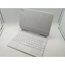 【中古】Apple Magic Keyboard 日本語(JIS) ホワイト iPad Air(第4/第5世代/M2)・Pro 11インチ(第1/第2/第3/第4世代)用 MJQJ3J/A【OSU301】保証期間1週間