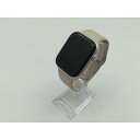 【中古】Apple Apple Watch Series7 45mm GPS スターライトアルミ/スポーツバンド スターライト【OSU301】保証期間1ヶ月【ラ...