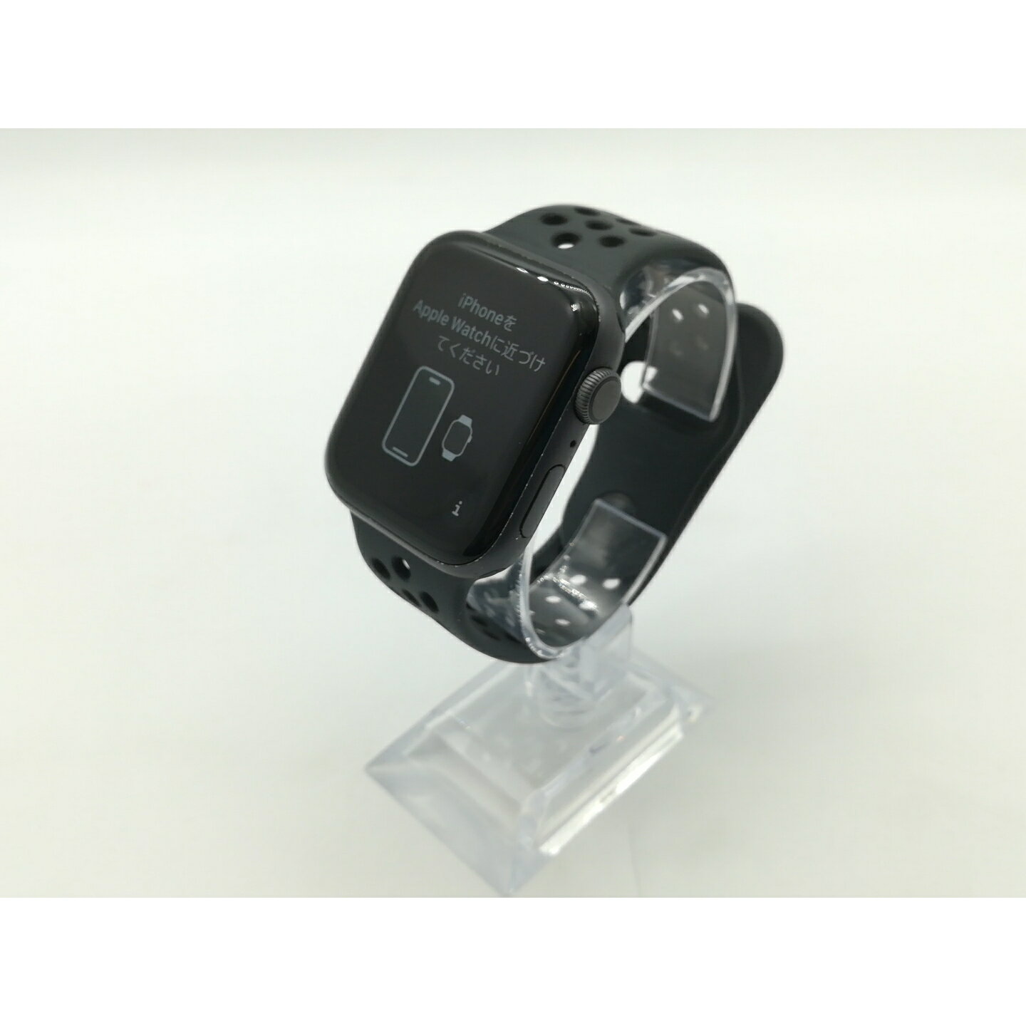 【中古】Apple Apple Watch Series4 Nike+ 44mm GPS スペースグレイアルミ/アンスラサイト/ブラックNikeスポーツバンド【OSU301】保証期間1ヶ月【ランクC】