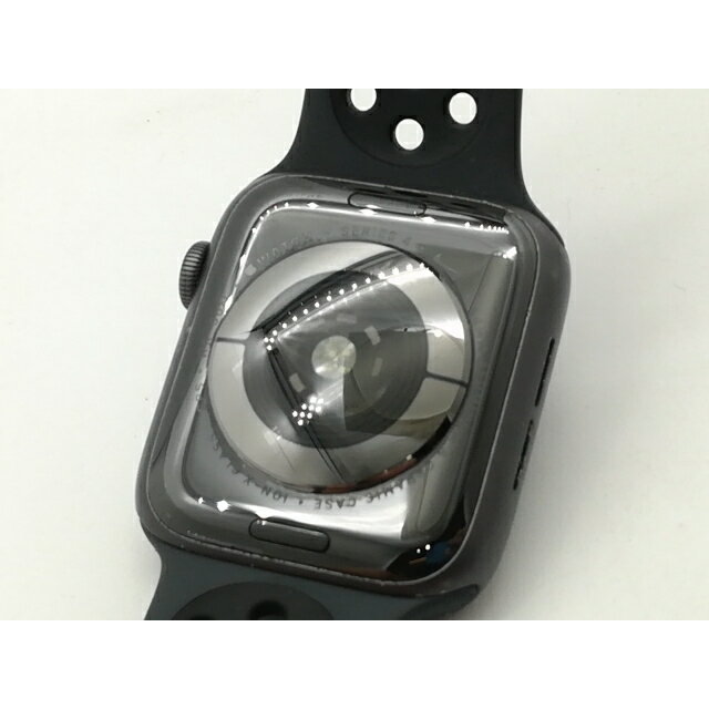 【中古】Apple Apple Watch Series4 Nike+ 44mm GPS スペースグレイアルミ/アンスラサイト/ブラックNikeスポーツバンド【OSU301】保証期間1ヶ月【ランクC】