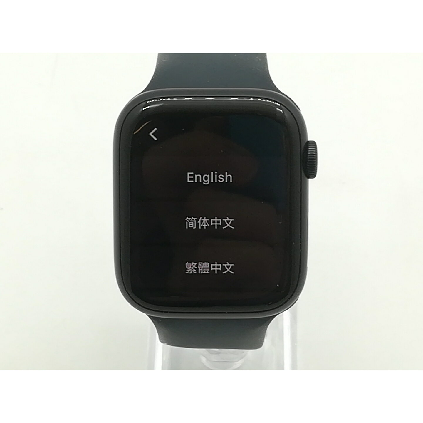 【中古】Apple Apple Watch Series9 45mm GPS ミッドナイトアルミニウムケース/ミッドナイトスポーツループ MR9C3J/A【OSU301】保証期間1ヶ月【ランクB】