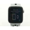 【中古】Apple Apple Watch Nike Series5 40mm Cellular シルバー/ピュアプラチナム/ブラックNikeスポーツバンド【O...