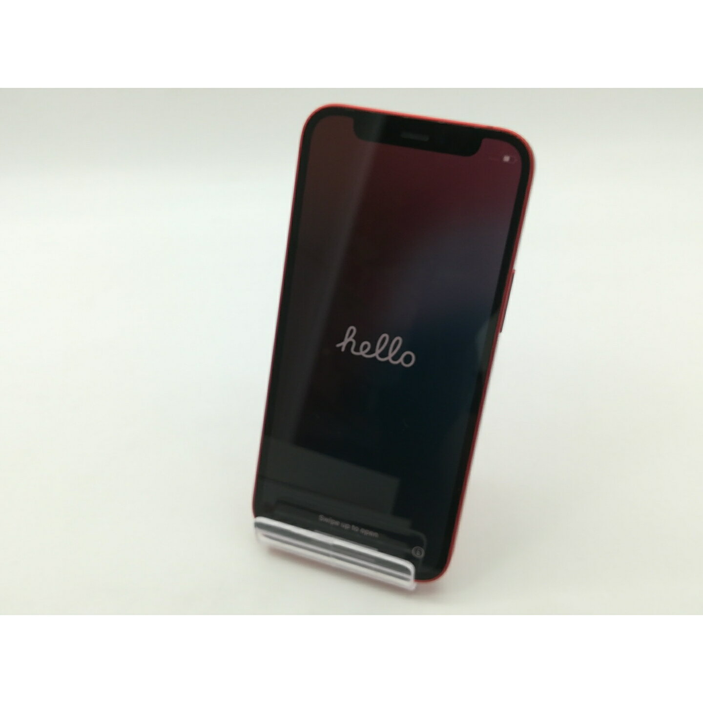【中古】Apple au 【SIMロック解除済み】 iPhone 12 mini 64GB (PRODUCT)RED MGAE3J/A【OSU301】保証期間1ヶ月【ランクA】