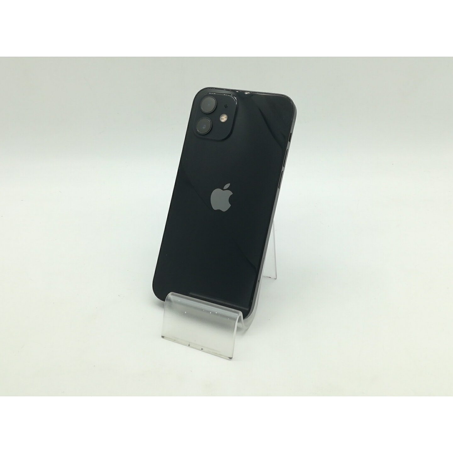 【中古】Apple au 【SIMロック解除済み】 iPhone 12 128GB ブラック MGHU3J/A【OSU301】保証期間1ヶ月【ランクC】