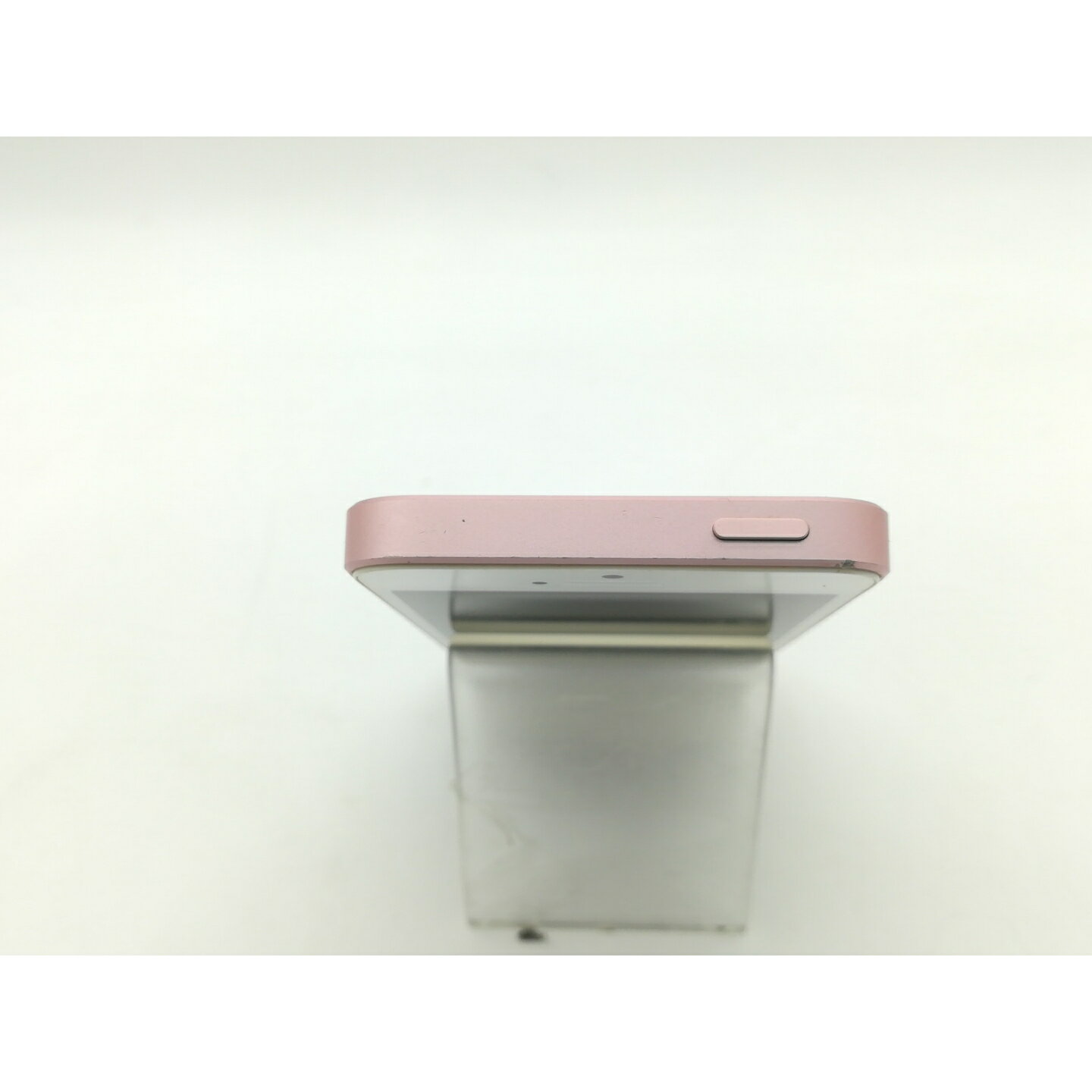 【中古】Apple au 【SIMロック解除済み】 iPhone SE （第1世代） 64GB ローズゴールド MLXQ2J/A【OSU301】保証期間1ヶ月【ランクC】