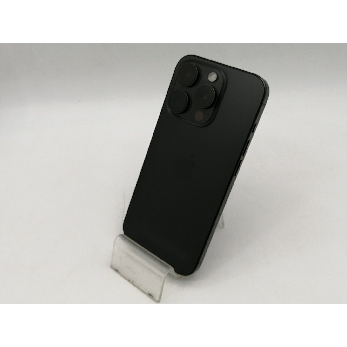 【中古】Apple 国内版 【SIMフリー】 iPhone 15 Pro 512GB ブラックチタニウム MTUH3J/A【OSU301】保証期間1ヶ月【ランクB】