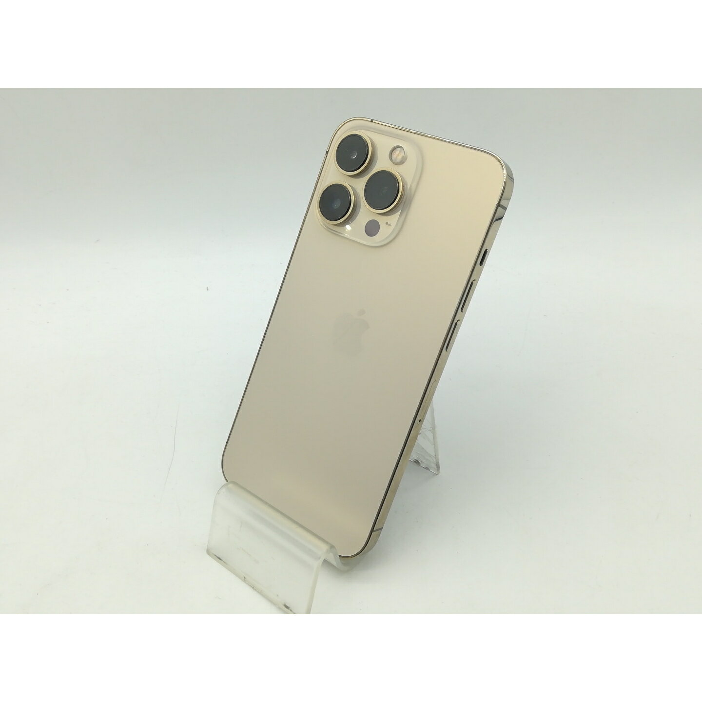 【中古】Apple 国内版 【SIMフリー】 iPhone 13 Pro 256GB ゴールド MLUQ3J/A【OSU301】保証期間1ヶ月【ランクC】