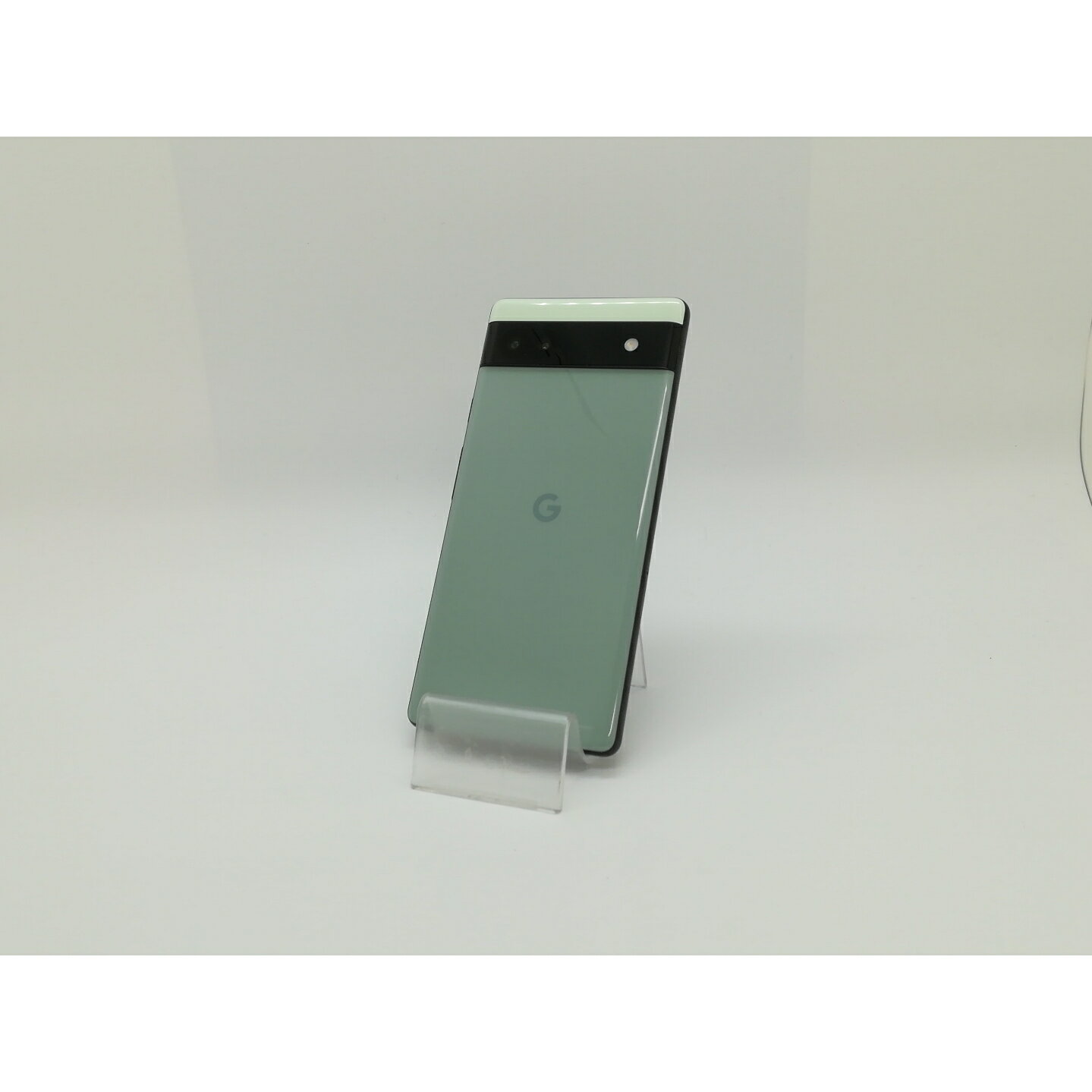【中古】Google SoftBank 【SIMフリー】 Pixel 6a セージ 6GB 128GB GB17L【静岡】保証期間1ヶ月【ランクB】