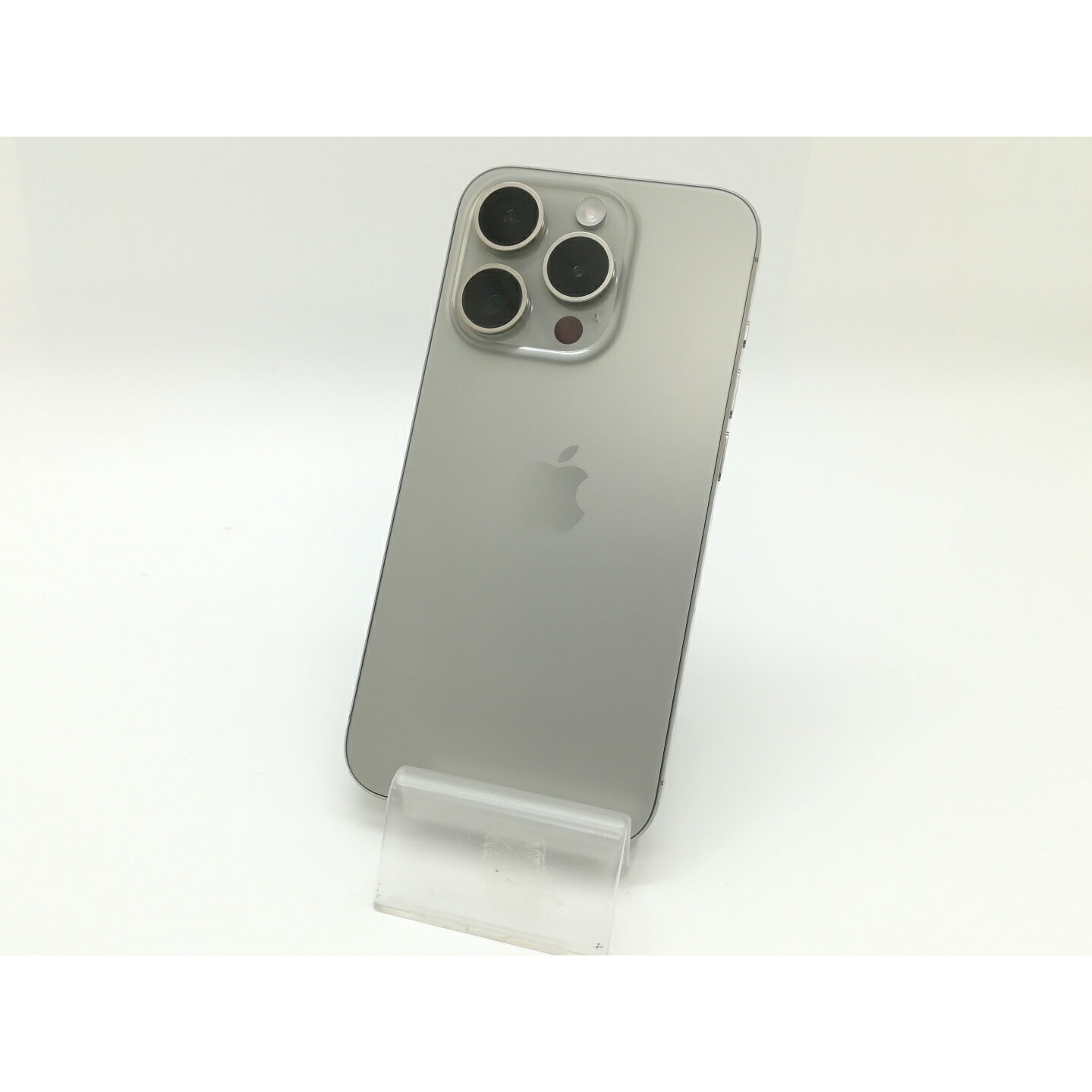【中古】Apple 国内版 【SIMフリー】 iPhone 15 Pro 256GB ナチュラルチタニウム MTUF3J/A【静岡】保証期間1ヶ月【ランクA】