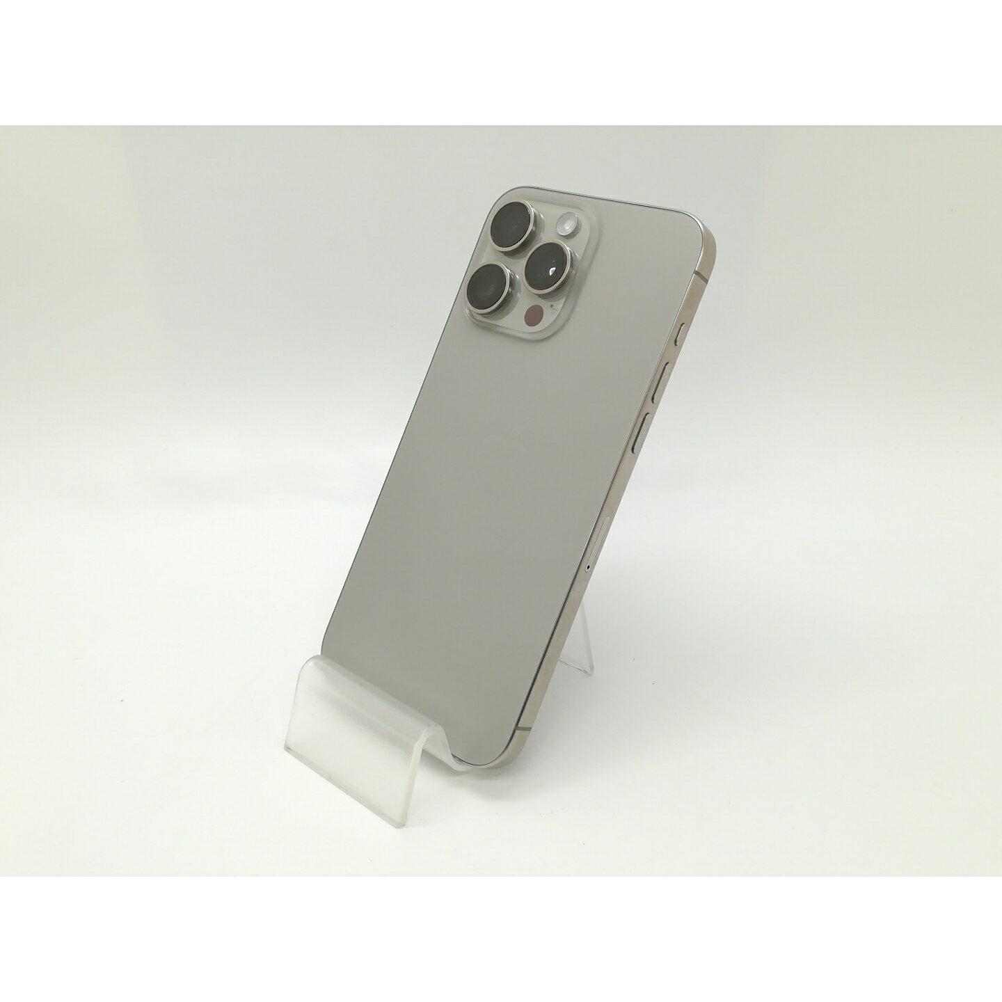 【中古】Apple 楽天モバイル 【SIMフリー】 iPhone 15 Pro Max 512GB ナチュラルチタニウム MU6W3J/A【静岡】保証期間1ヶ月【ランクA】