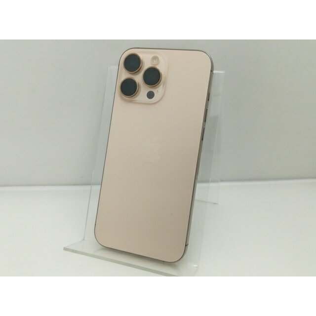 【中古】Apple 国内版 【SIMフリー】 iPhone 16 Pro Max 512GB デザートチタニウム MYWN3J/A【静岡】保証期間1ヶ月【ランクB】