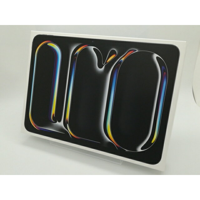 【未使用】Apple 【Wi-Fi】 11インチ iPad Pro（M4/2024） 512GB スペースブラック 標準ガラス MVVC3J/A【静岡】保証期間6ヶ月